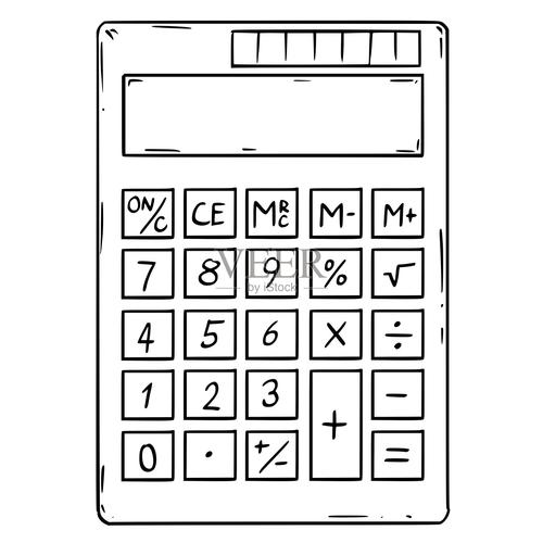 数码生成图像画画口袋标志计算机键盘数学支出预算cg经济金融和经济